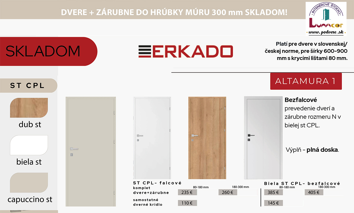 AKCIA SD 2026_5 Erkado Altamura skladom